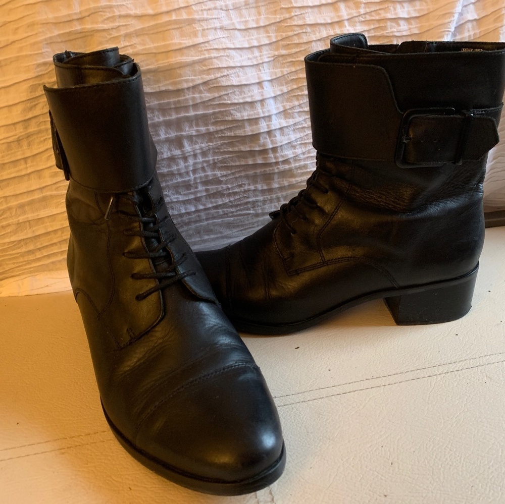 Sacks fifth Avenue combat boots